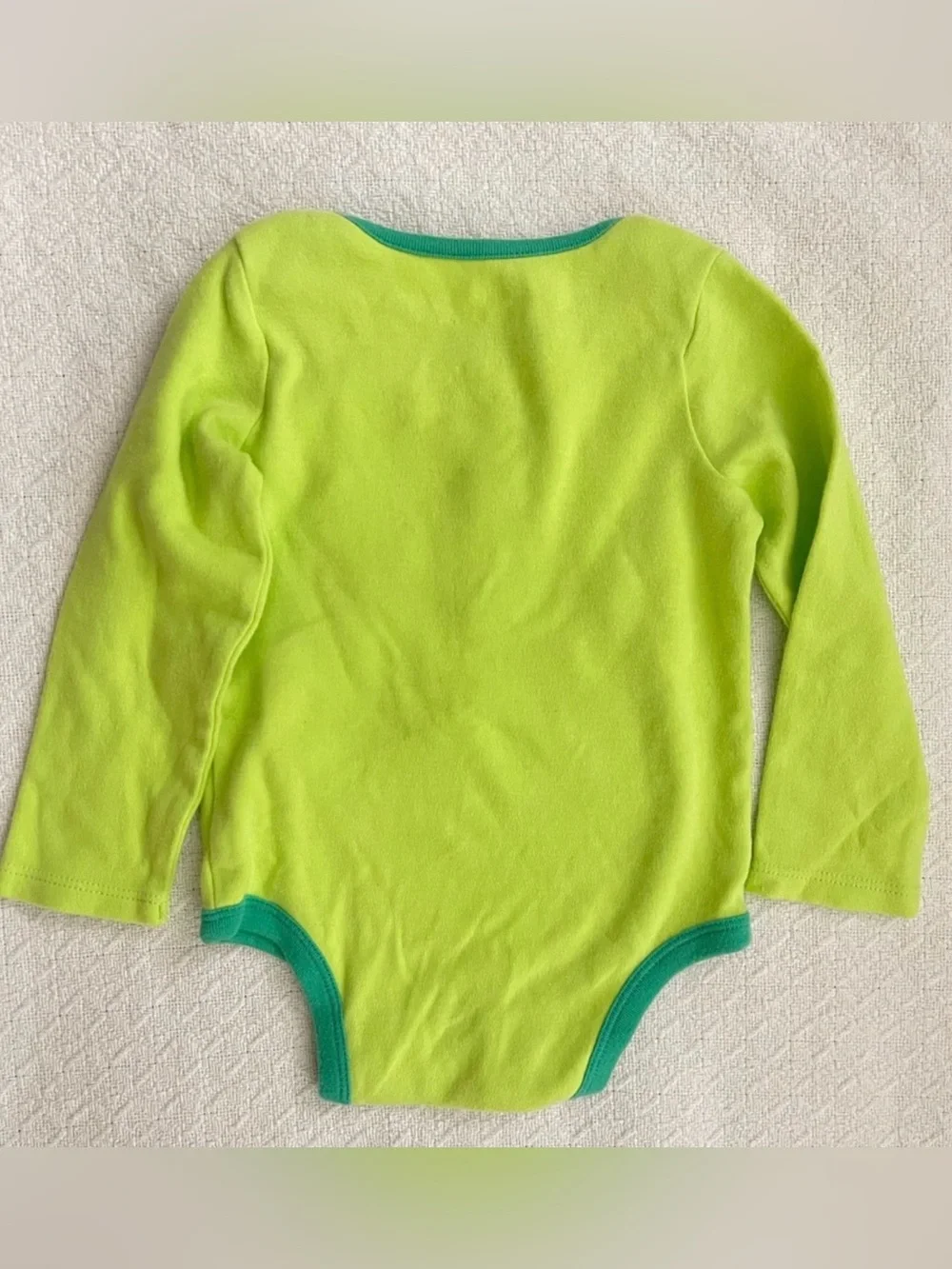 Disney Pixar Monsters Inc Mike Wazowski Appliqué Onesie